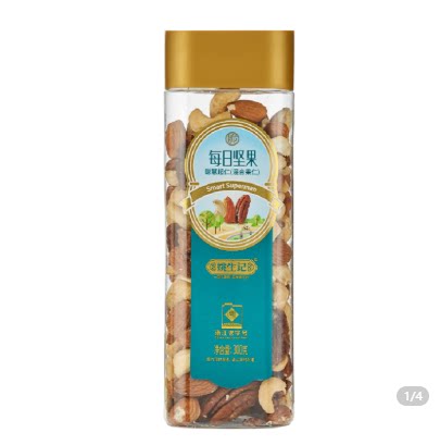 2026新品姚生记聪慧超仁300g混合果仁孕妇每日坚果健康休闲零食