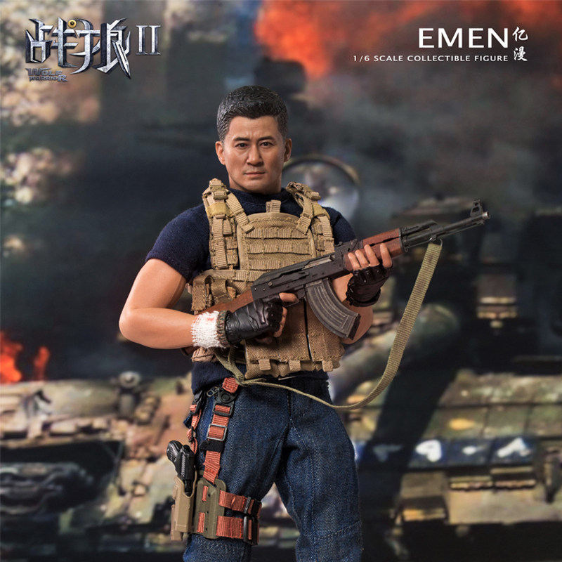 亿漫文化 战狼2 冷锋 吴京 手办 1/6 兵人