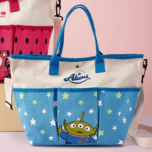 购物袋女手拎托特包帆布手提可爱