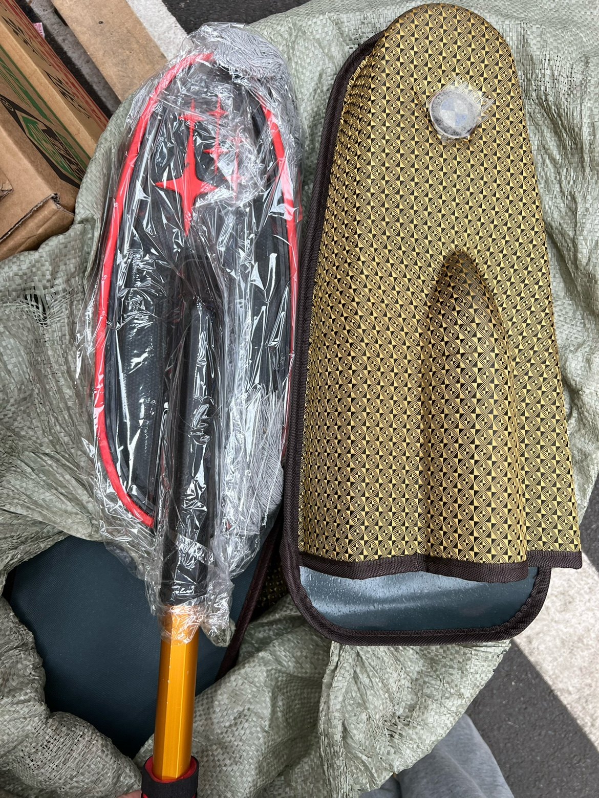 擦车拖把除尘掸子可伸缩纯棉多功车掸/蜡拖