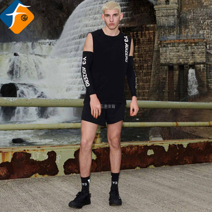 Y-3山本耀司Y3无袖adizero联名马拉松跑步速干训练背心短裤IQ0430