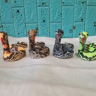 仿真黄鼠狼摆件黄家黄皮子玩偶狐狸仿真蛇黄鼬工艺品可摆可烧道具