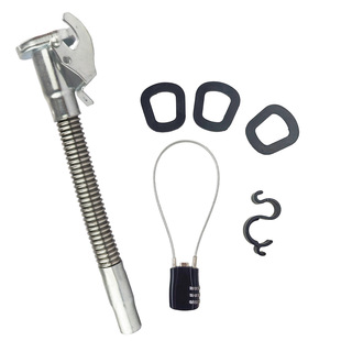 德国进口美式加仑汽油桶导油管 金属加油器 铁油桶配件套装 密