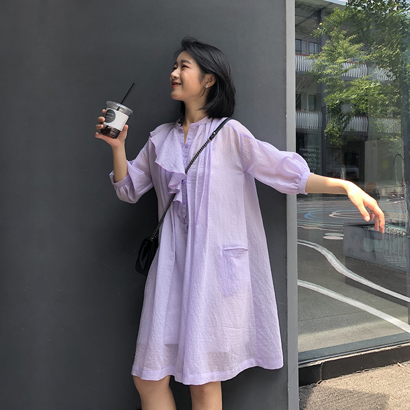 (用33元券)zhizhiii小仙女汁汁汁设计款荷叶边