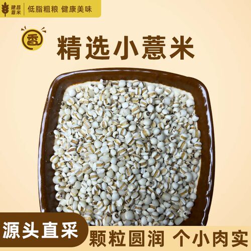 小薏米当季新米杂粮粗粮米薏仁米
