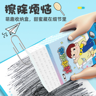 不二家大棒棒糖铅笔礼盒 橡皮擦礼盒创意礼品零食糖果儿童伴手礼