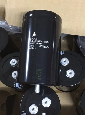 400V10000UF爱普生电容器B43484X0007M909 EPCOS 变频器电解电容