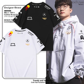 LCK英雄联盟LOL游戏男女纯棉短袖 SKT战队队服T1新款 faker同款 T恤