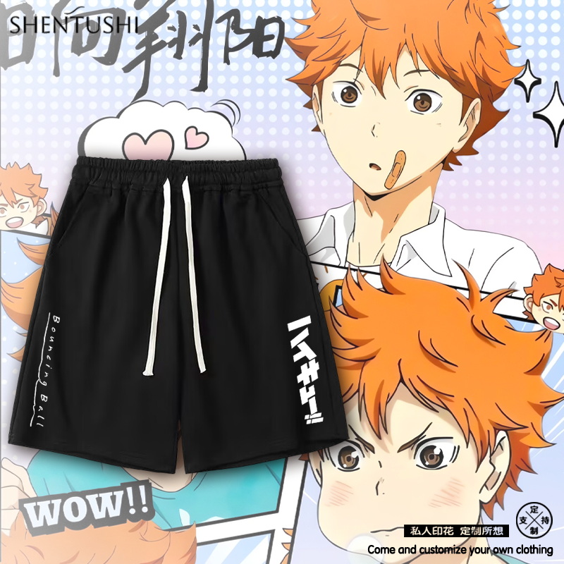 卡通cos男女冰丝速干沙滩短裤