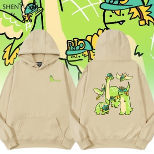 骇人恶兽迪亚哥jojo奇妙冒险动漫周边加绒连帽卫衣男女生情侣外套