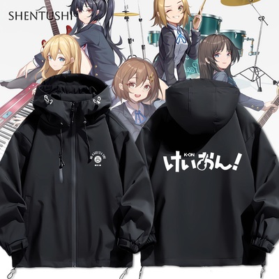 连帽秋冬新款宽松防风冲锋衣