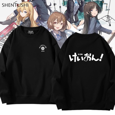 加绒柔顺亲肤保暖圆领卫衣