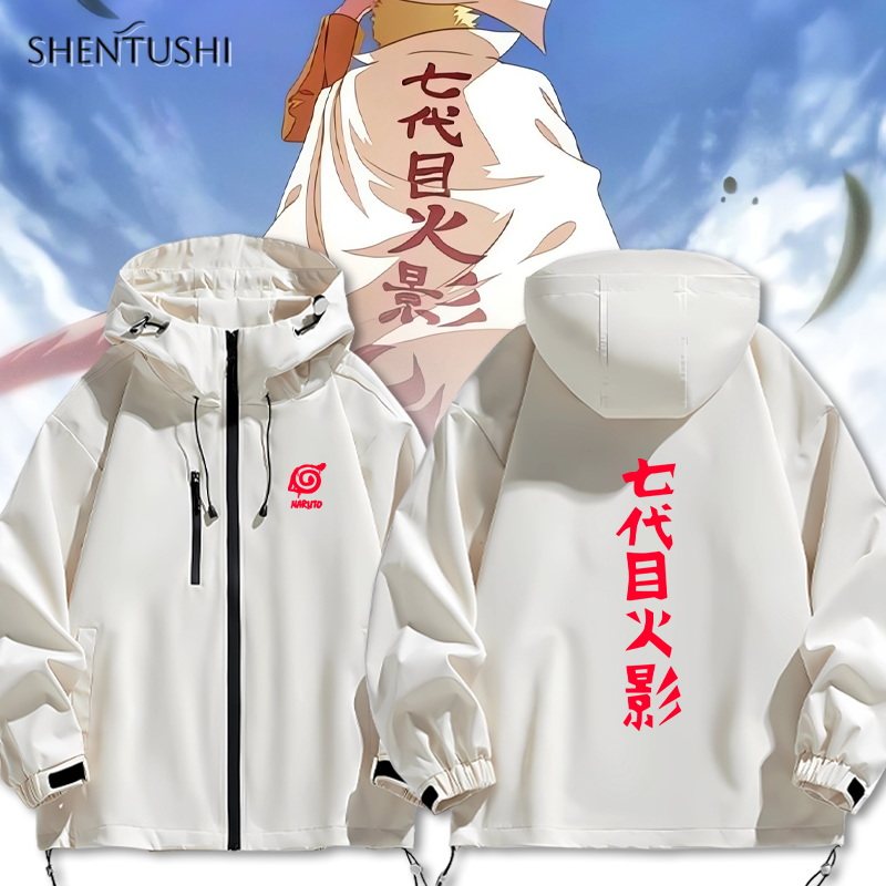 连帽秋冬新款宽松防风冲锋衣