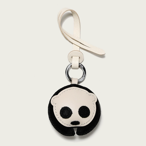 Подвеска, брелок из овчины, милый креативный аксессуар, панда, Франция, легкий роскошный стиль, креативный подарок