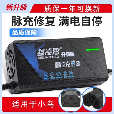 60V12AH通用两孔充电器