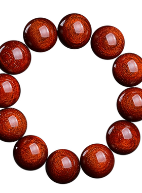 印度小叶紫檀手串金星佛珠