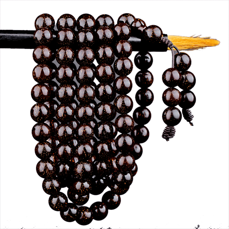 印度小叶紫檀佛珠爆满超传世藏品