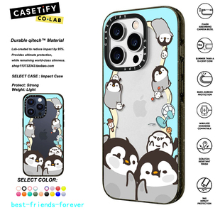Max手机壳 CASETiFY look 香港代购 you小企鹅适用iphone15 11Pro
