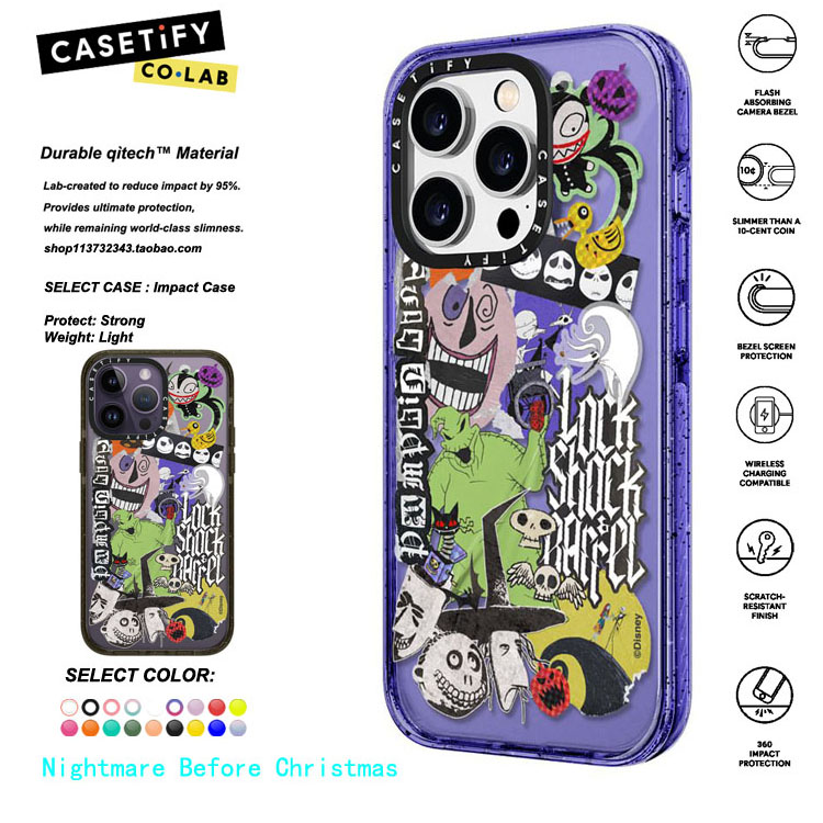 香港代购 CASETiFY Nightmare万圣节适用iphone14/13/12/11ProMax