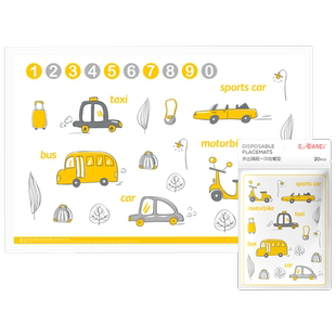 一次性餐垫宝宝外出便携餐桌垫防水防油餐垫小学生午餐专用