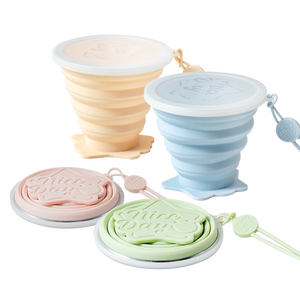 易优家折叠水杯食品级硅胶