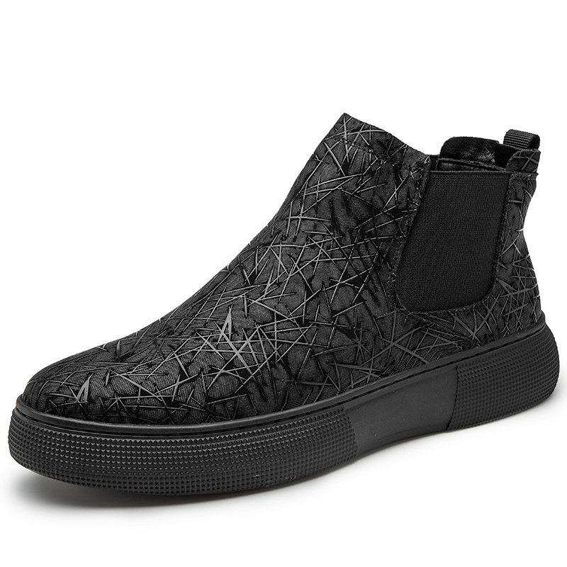 MENS SHOES COTTON SHOES MENS VELVET WARM MARTIN BOOTS MENS BOOTS MENS ANKLE BOOTS CASUAL TRENDY HIGH TOP SHOES MENS SHOES TRENDY SHOES SNEAKERS