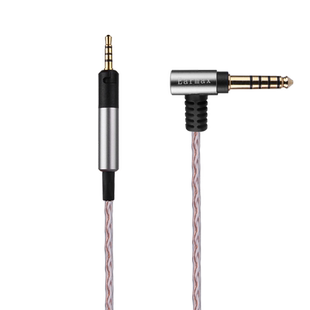 适用森海HD598 HD560s HD400pro HD620S HD505 4.4mm平衡线耳机线