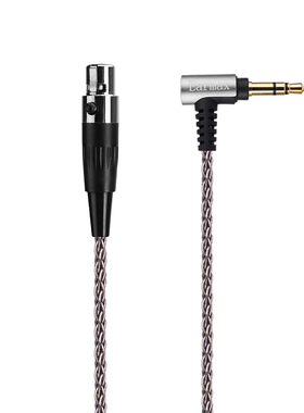 6股单晶铜镀银三针XLR Q701 K245 K275 DT1770 DT1990pro耳机线