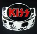 New Kiss Band White Cool Skull