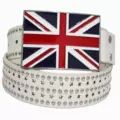 White New Uk Limited Edition British Trendy Studs