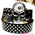 Black Silver Nail European and American Handsome Skull