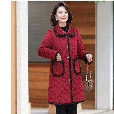 睡衣女款上衣单件棉袄加绒加厚冬