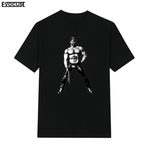 芬兰的汤姆Tom of Finland电影皮鞭牛仔健美运动同志短袖T恤男女