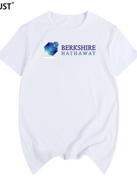 berkshire hathaway伯克希尔哈萨维股神巴菲特股市短袖T恤男女