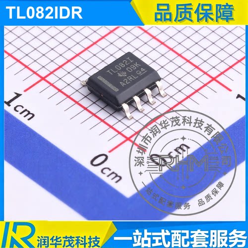 IC TL082IDR SOIC-8 丝印 TL082I 4MHz 30V JFET输入运放SMDIC TI