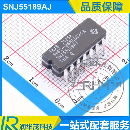 原装 SNJ55189AJ CDIP-14 丝印 SNJ55189AJ RS232接收器 ICSMD TI