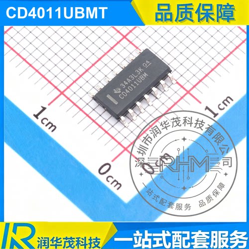 德州 CD4011UBMT TSSOP-14 丝印 CD4011UBM 4CH 3-18V 与非门 TI