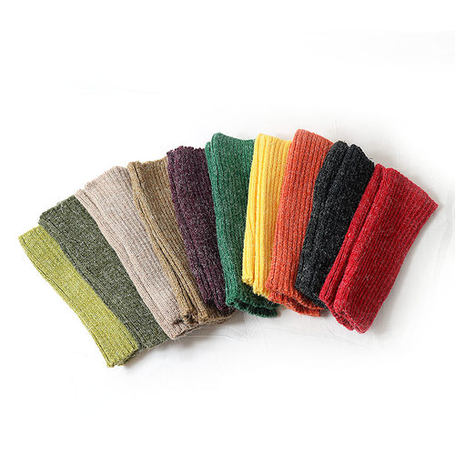 女腈纶半指彩色手套打电脑