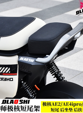 适用极核AE2 AE4ipro EZ3i改装短尾架欧老师后尾架后坐垫靠背配件
