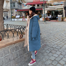 棉袄2022年新款 外套中长款 宽松冬季 加厚面包服羽绒棉衣棉服女韩版