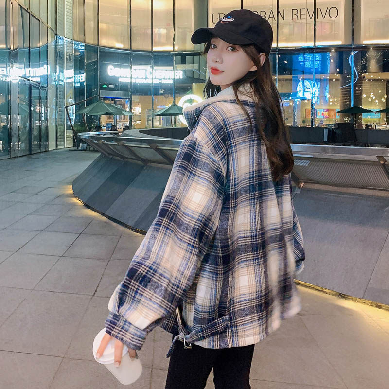棉衣棉服女2022年新款潮ins厚秋冬季外套女羊羔毛小香風oversize在類目 女裝/女士精品, 棉衣/棉服中 - 來自Buy2taobao.com提供專業的淘寶代購服務