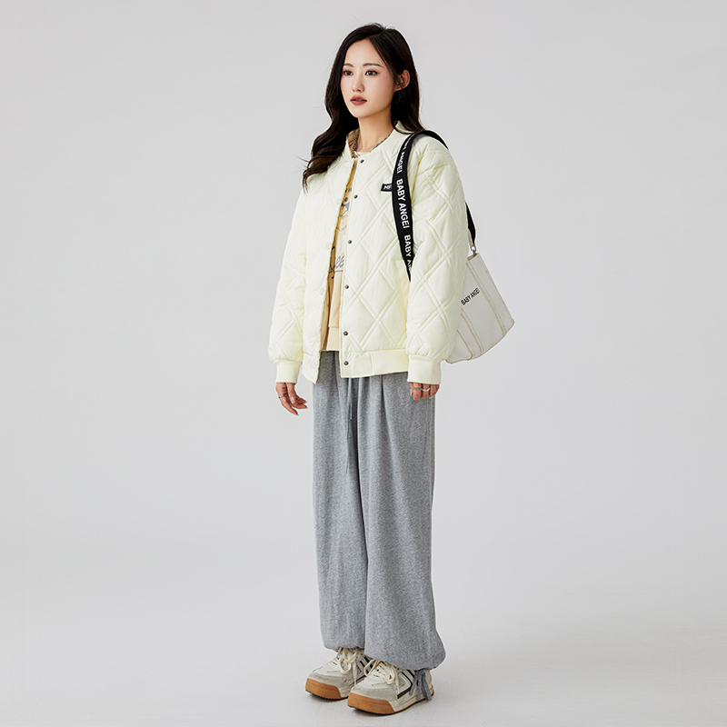 加厚短款面包服韩版宽松