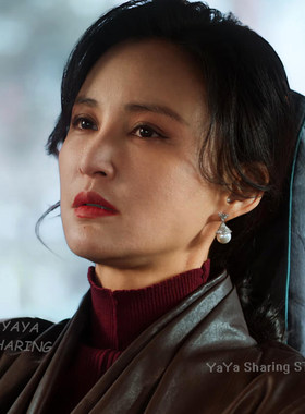 老舅崔小红张歆艺同款耳环复古法式优雅微镶珍珠时尚耳坠耳饰耳钉
