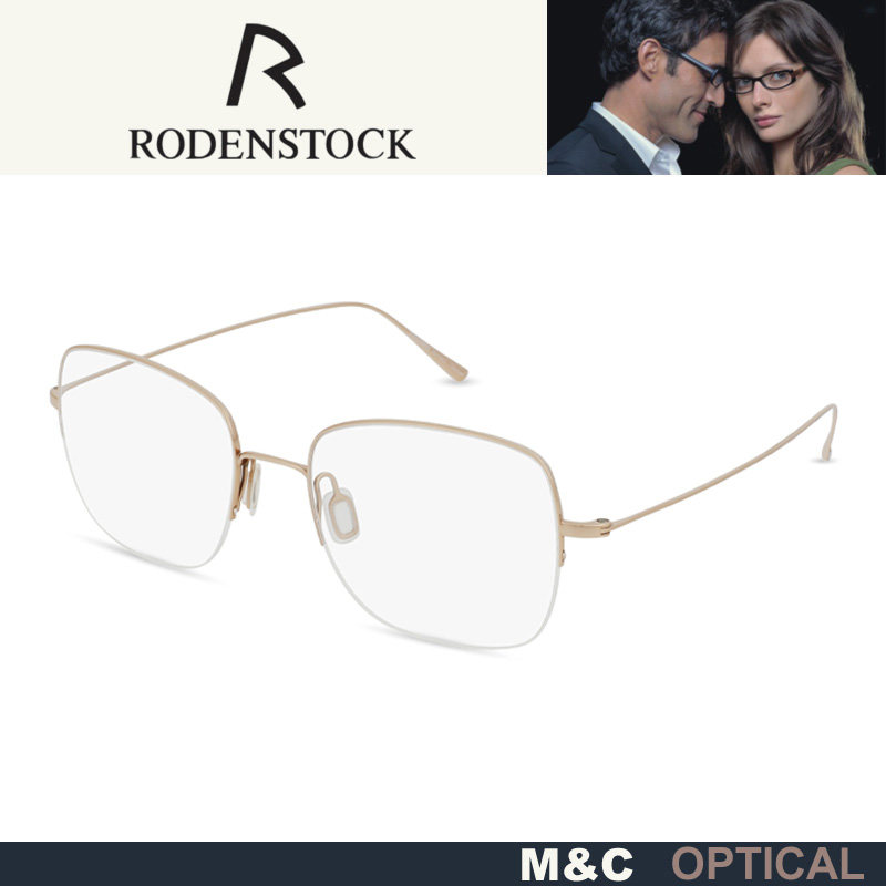德国Rodenstock罗敦司得休闲钛材半框近视眼镜R7116 R7117 R7118