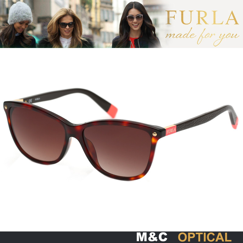 Furla芙拉个性优雅华丽板材材质女款墨镜太阳镜SU4981/SU4979
