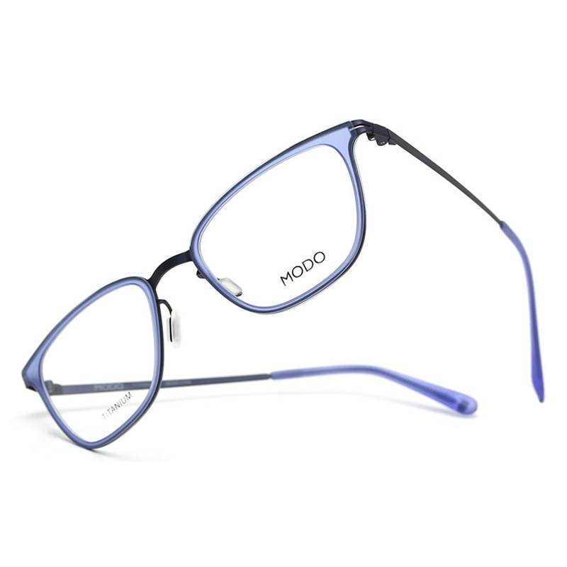 MODO暮尔杜多色时尚钛架板材休闲超轻男女近视眼镜框架4073/4085