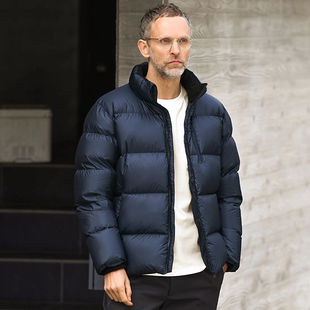 新品 90白鹅绒加厚保暖商务休闲超轻立领鹅绒服 Z007男装