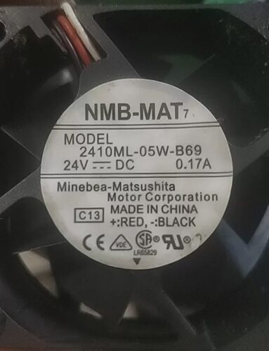 2410ML-05W-B69 全新原装NMB风机6025 DC24V 0.17A变频器散热风扇