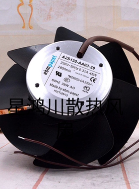ebmpapst 230v 45W A2S130-AA03-39/01/22 变频器专用 风机 风扇