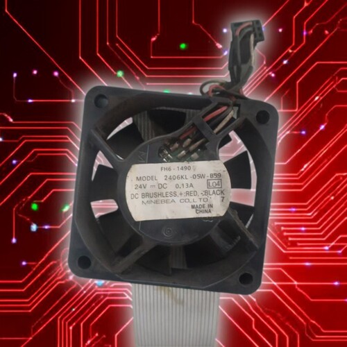 全新NMB 2406KL-05W-B59 6015 24V 0.13A 6CM数控机床发那科风扇